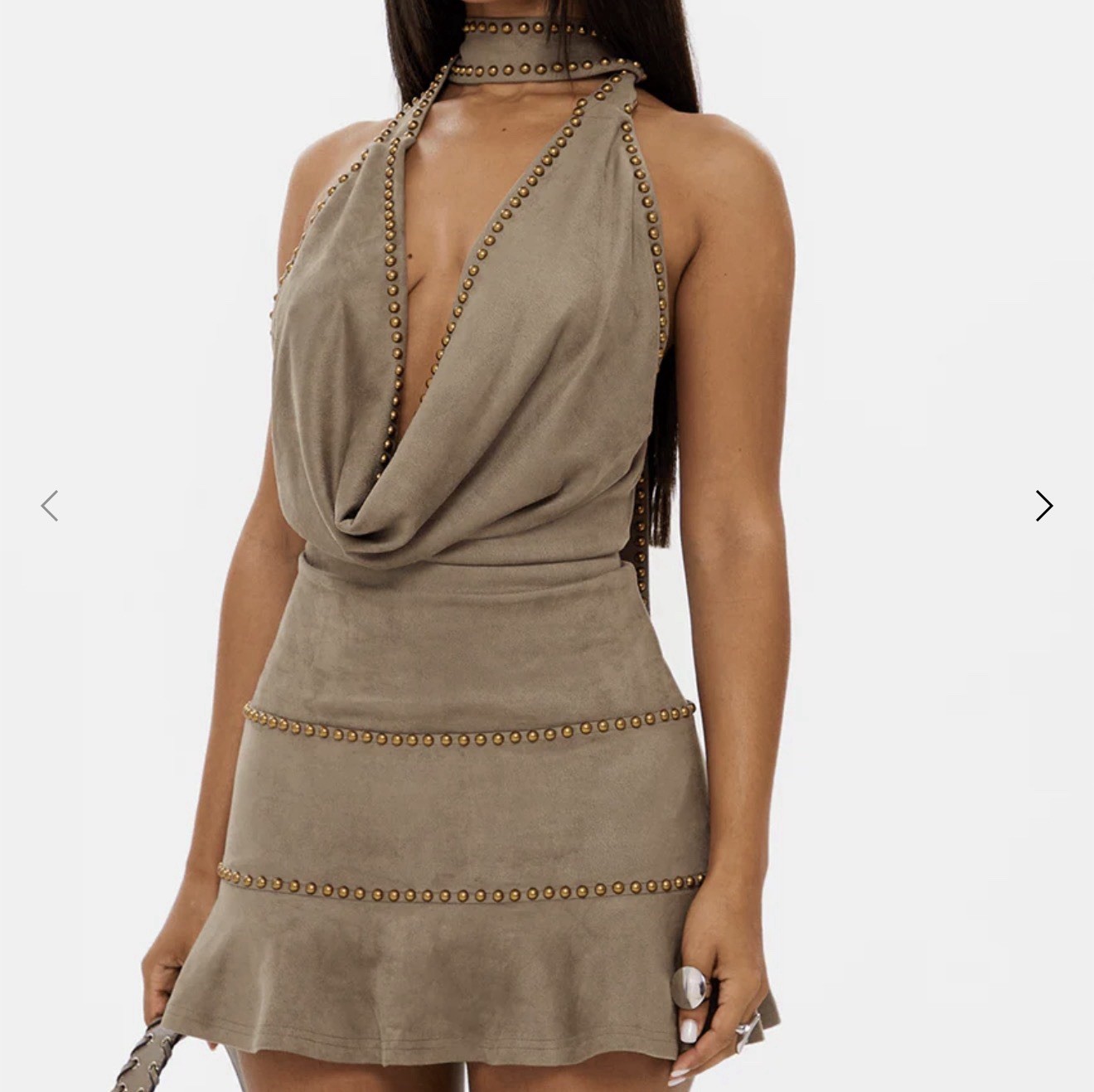 Women Suade Dress Size 8