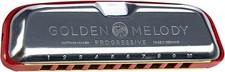 Hohner Golden Melody Harmonica - Key of F