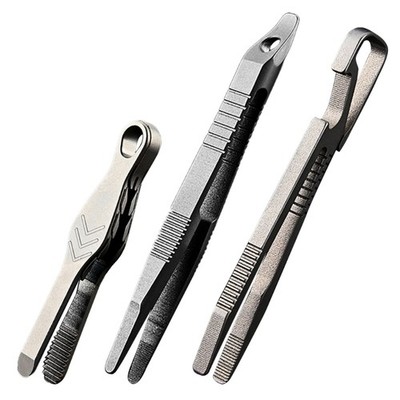 Titanium Alloy Tweezer Tongs Industrial Tweezers for Repairing Watch Small Parts