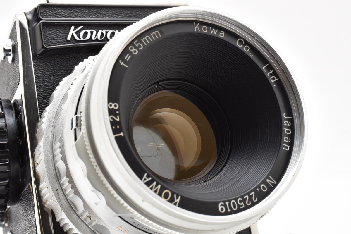 【カメラ】Kowa 1:2.8/85 SIX KOWA SIX MM + 85/2.8 フィルムカメラ 中判 – にっしんカメラ