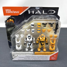 SELLO SUELTO*HALO MEGA CONSTRUX ESPARTANO PERSONALIZADOR ARMADURA PACK II MINI FIGURA DXR56