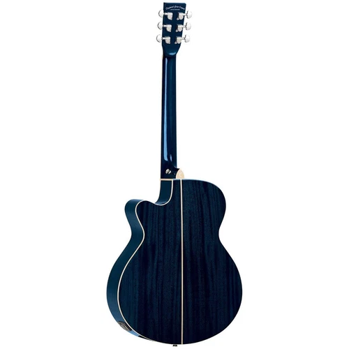 Tanglewood TW4EBLA Winterleaf Blonde Superfolk C/E Guitar Bondi Blue Gloss - Picture 2 of 3