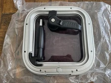 Akozon Boat Skylight With Support Rod Heavy Duty Rounded Corner UV Resistant