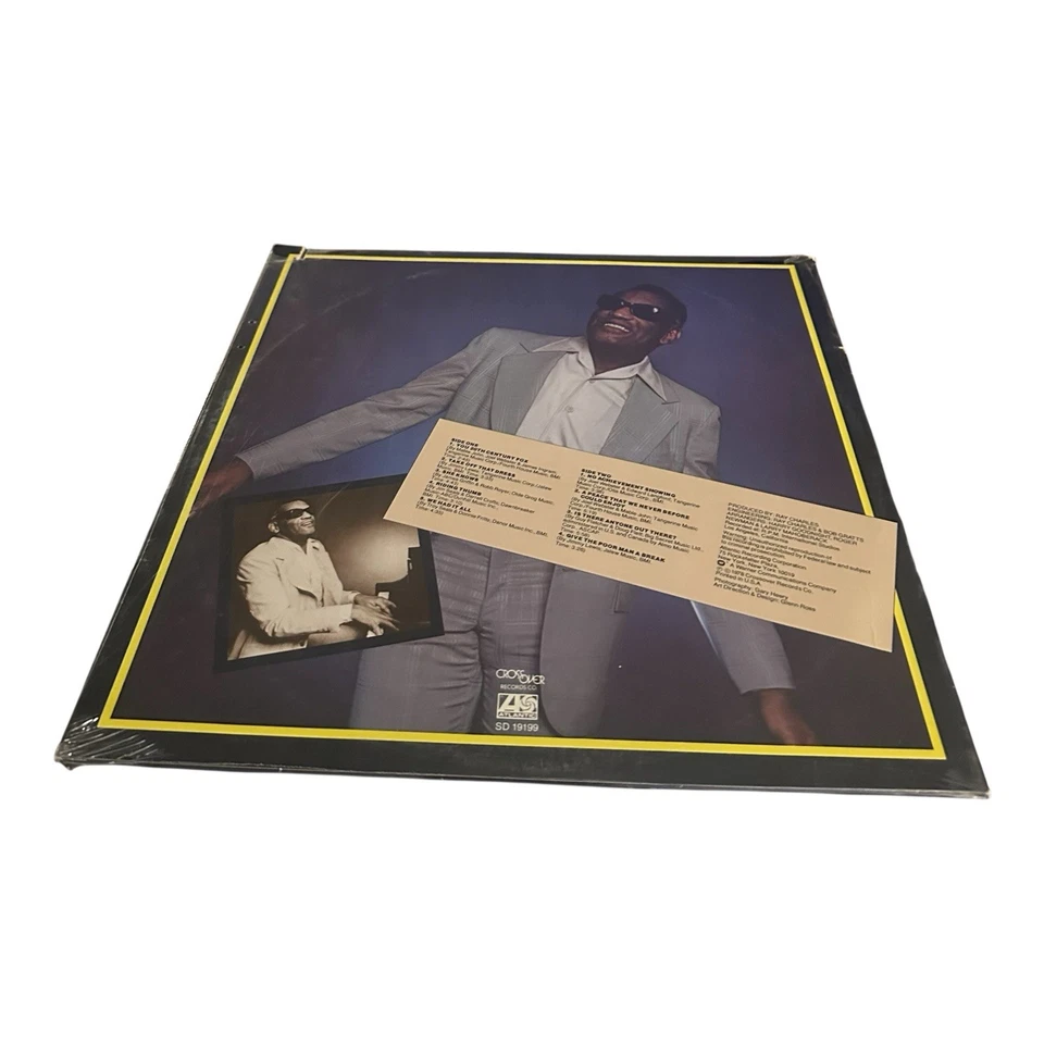 Ray Charles Love And Peace LP NOS Sealed Promo Cutout Atlantic SD19199 - Image 2 of 3