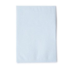 Everyday Pillowcase Standard 21 x 30" Disposable Blue Tissue / Poly 100 Ct