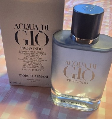 Acqua di Gio PROFONDO Eau De Toilette 3.4 oz 100ml