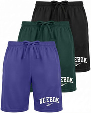 3 Pack: Boys Dry Fit Athletic Shorts Lightweight Running Basketball Soccer Sp