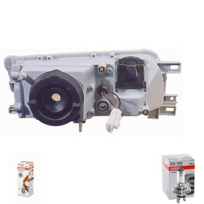 Halogen Scheinwerfer links H4/H3 für Nissan Primera Hatchback inklusive Lampen
