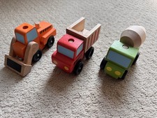 Melissa & Doug Stacking Construction Vehicles...