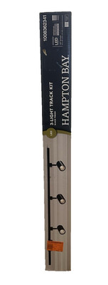 Hampton Bay 44'' LED Track Lighting Kit 3 Light Track. FAST SHIPPING