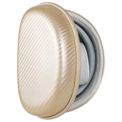 Geekria Shield Headphone Case Compatible with Beats Solo 4/3/2/HD, Rose Gold
