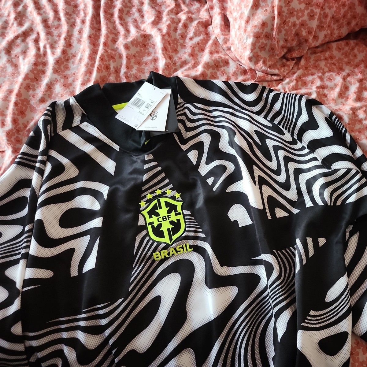 Nike Brazil 2026 Authentic Goalkeeper Jersey IO0795-010 Men's 2XL
