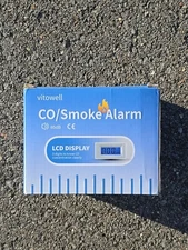 Combo Smoke Detector Carbon Monoxide 3 Pack Aa Battery Operated Brand New