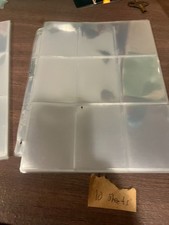 10 ULTRA PRO PLATINUM 2-POCKET Pages Sheet Protector Photo Print