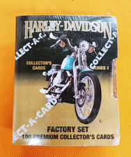 Harley-Davidson Collector Cards Series 2 Factory Set 100 Premium Cards 1992