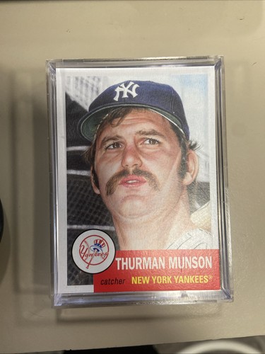 Thurman Munson #259 2019 Topps Living card