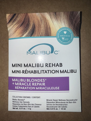 Malibu C Mini Malibu Rehab Malibu Blondes and Miracle Repair Set FREE SHIPPING!!