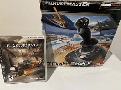 Thrustmaster T-Flight Stick X V.4 For PS3 Controller + IL 2 Birds of Prey 