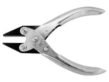 Maun Flat Nose Pliers 160mm/6.5" Parallel Action, With Smooth Jaws