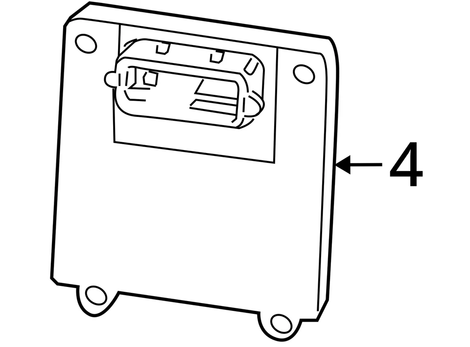Chasis transmisión ECM compatible con furgoneta Express 1500 06-14 5228268 Foto 4 de 4