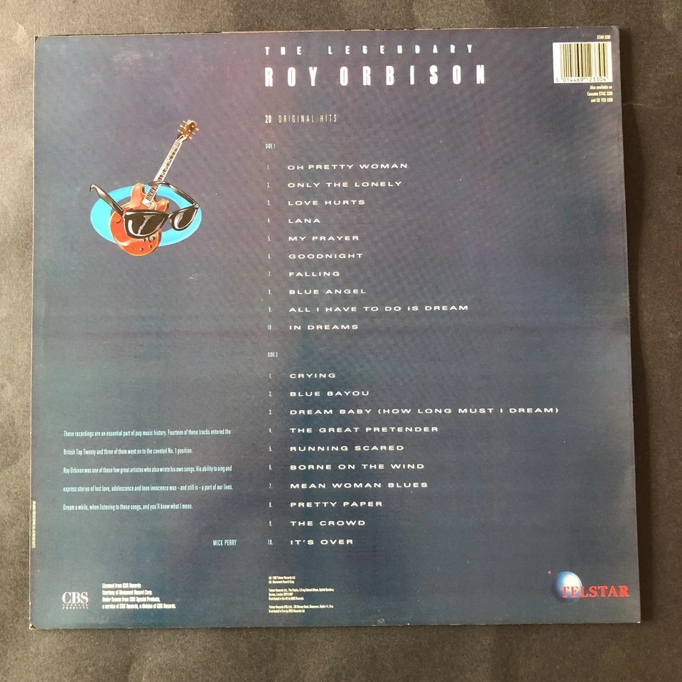 33t - The legendary Roy Orbison - The Greatest Hits - 12" - Photo 2/4