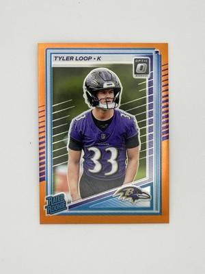 Panini Donruss Optic Tyler Loop Rated Rookie Orange  115/299 #227 
