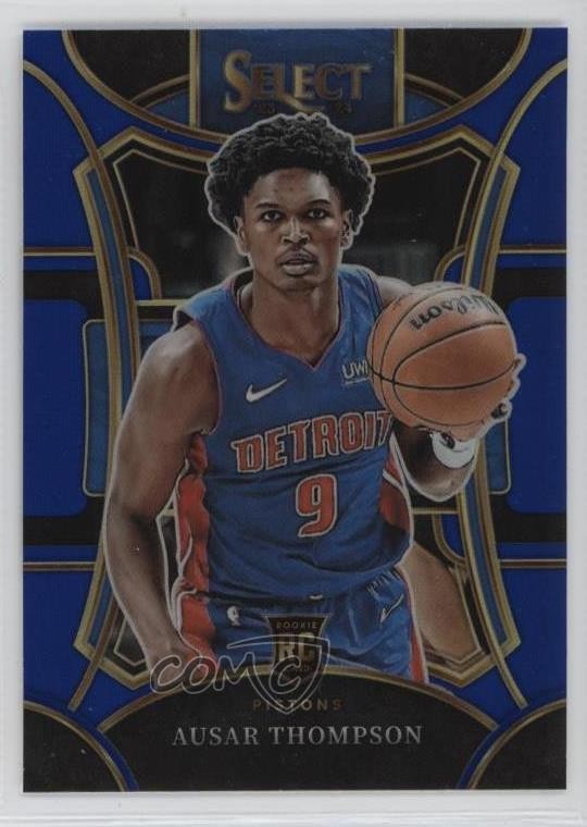 2023-24 Panini Select Mezzanine Level Blue Prizm Ausar Thompson #316 2l4