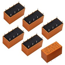 6pcs Coil DPDT PCB Power Relay 8 Pins Mini Power Relay DC 5V