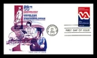 US COVER VETERANS ADMINISTRATION 50TH ANNIVERSARY FIRST DAY ISSUE MARQ CACHET