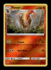 Pyroar 51/214 Rare Lost Thunder Pokemon Reverse Holo Near Mint