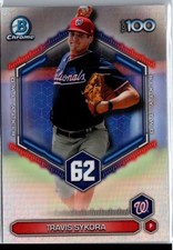 2026 Bowman Baseball Travis Sykora Bowman Scouts Top 100 #BTP-62