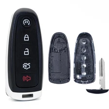 Key Fob Shell Case Replacement Fits for Ford Edge Explorer Focus Taurus Flex ...