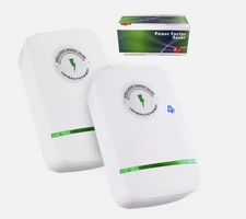 2pcs Pro Power Saver Energy Saver Household Power Saver Electricity Saving