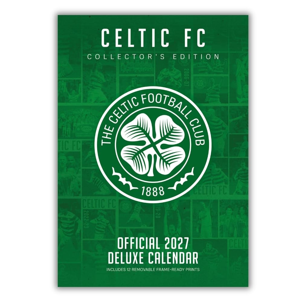 Celtic FC Collector's Edition A3 Calendar 2027 - Image 3