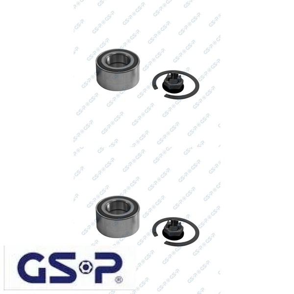 2X Radlagersatz GSP GK6798 2 Radlager Satz Links Rechts Vorderachse Vorne-image