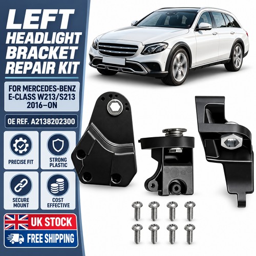 One More Class Left For Mercedes-Benz E-Class W213 2016-ON 1x Left Side Headlight Bracket ...