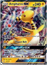 Ampharos GX 43/181 Holo GX Rare Team Up Pokemon Near Mint on eBay