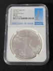 2024 (P) Silver Eagle MS70 Star Privy First Day of Issue NGC