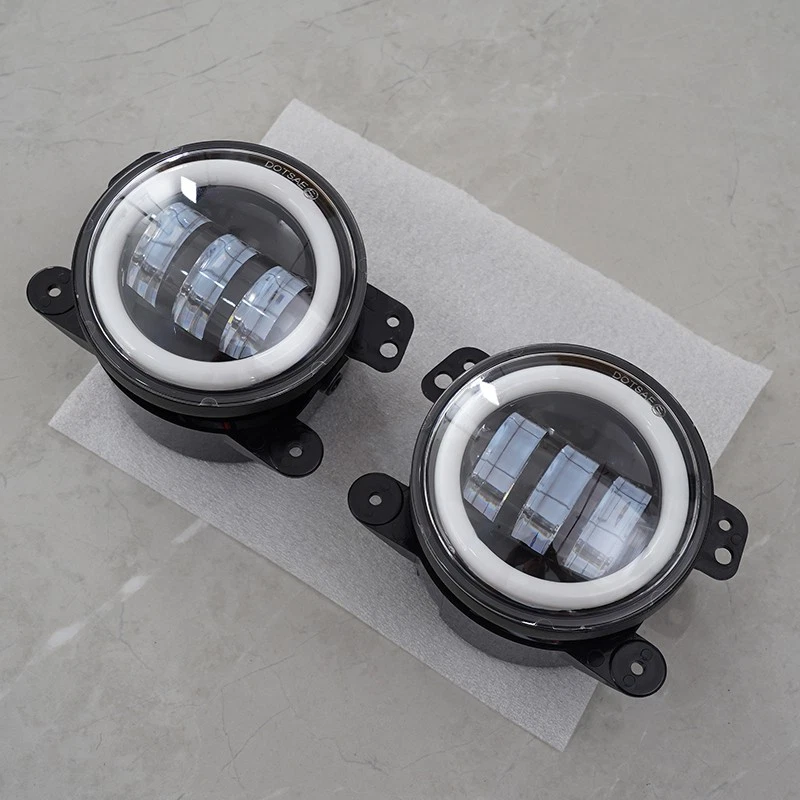 4'' LED Fog Lights Front Driving Lamps For Chrysler 300 2005-2010 PAIR LH RH Foto 4 de 4