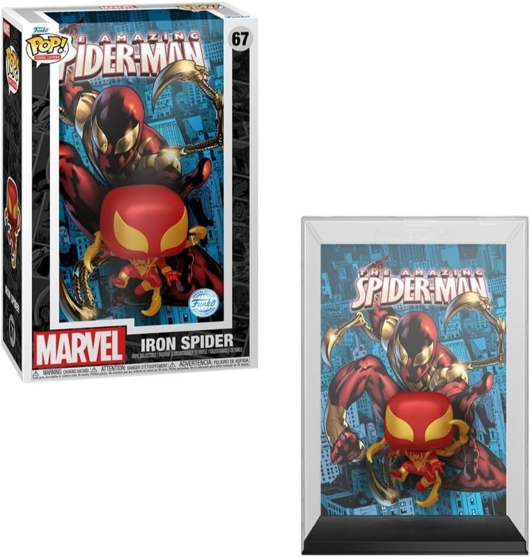 Funko Pop Comic Cover Iron-Spider #67 Marvel Amazing Spider-Man #529
