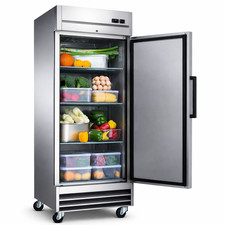 Drago America DR23R 29" 1-Solid Door Reach-In Refrigerator, 23 cu. ft.