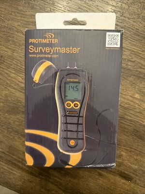 Protimeter Surveymaster BLD5365 Moisture Meter LCD Display Dual Function