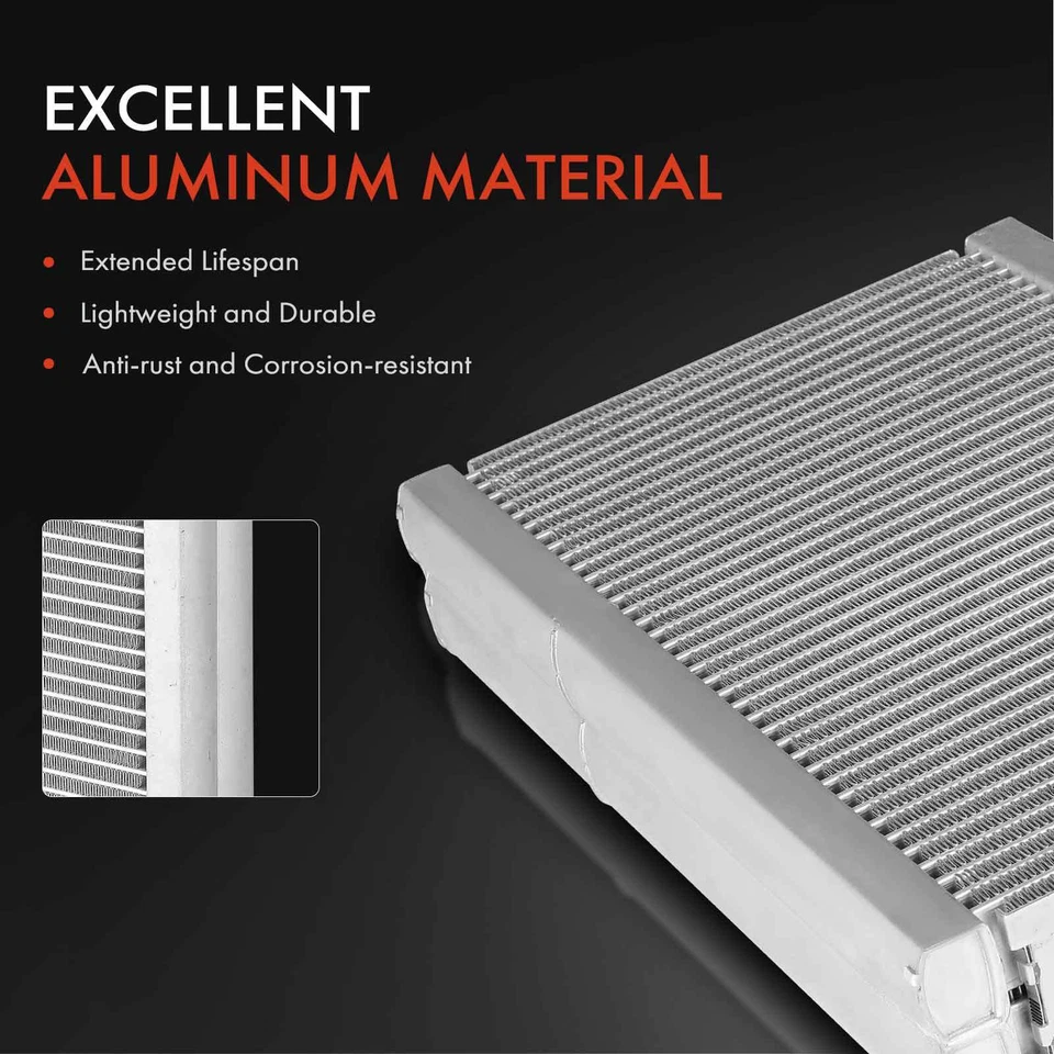 Núcleo de evaporador de aire acondicionado delantero flujo paralelo para Dodge Durango Jeep Grand Cherokee Foto 3 de 4