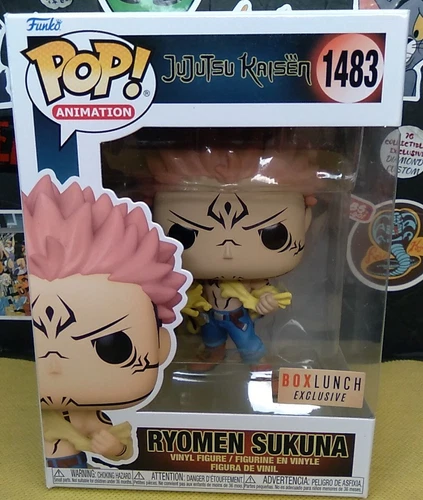 Funko Pop! Anime Jujutsu Kaisen Ryomen Sukuna (Tearing Shirt) #1483 Box Lunch Ex