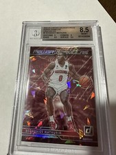 BENNEDICT MATHURIN RC 2022 DONRUSS DRAFT CRACKED ICE POWER FORMULAS ROOKIE 3/7