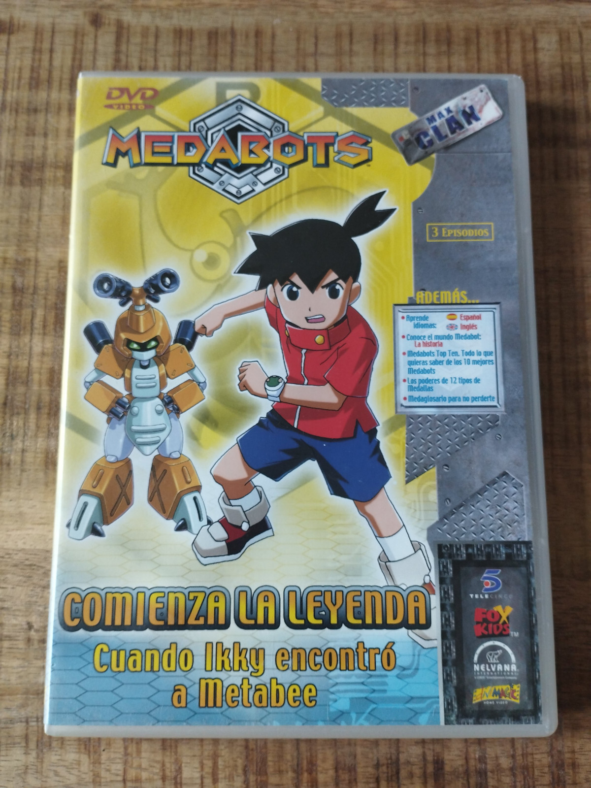 Medabots Begins the Legend Metabee - DVD + Extras Spanish English Region 2 Am
