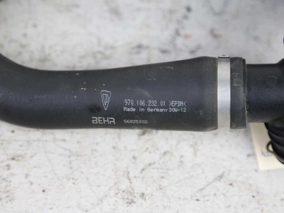 10-16 PORSCHE PANAMERA 3.6L V6 左右辐射冷却软管 原始设备制造商 78K — 第 2/4 张图片