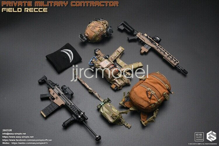 1/6 scale EASY&SIMPLE 26055R PMC Field Recce Soldier Male 1/6 scale EASY&SIMPLE 26055R PMC Field Recce Soldier Male