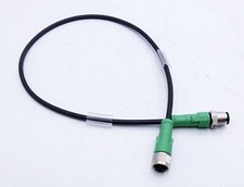 Phoenix Contact SAC-4P-M12MS-M12FS 1697001/PUR/0.5 Sensor/Actuator Cable -Unused-