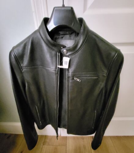 Coach Mens Leather Jacket - Picture 1 of 1